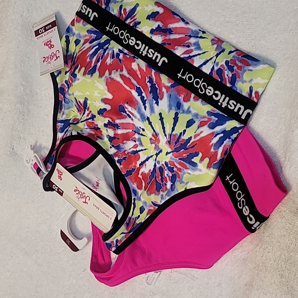 2 Pack Justice Bras
